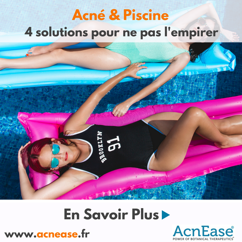 4 solutions pour ne pas empirer son acné quand on va à la piscine ?