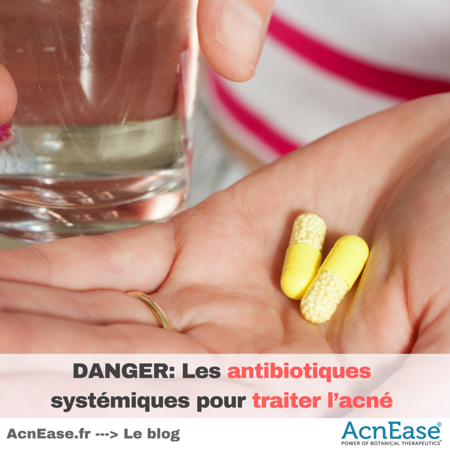 DANGER: Les antibiotiques systémiques pour traiter l’acné  Dr Agnes P. Olszewski et Dr. James P. Gilligan
