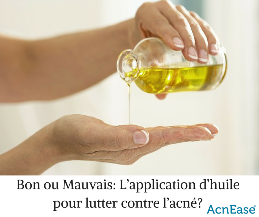 Bon ou Mauvais: L’application d’huile pour lutter contre l’acné?
