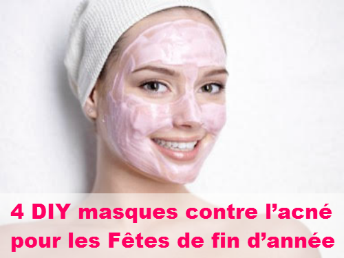 4 DIY masques contre l’acné pour les fêtes de fin d’année