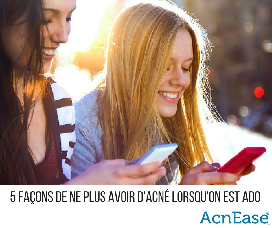 5 façons de ne plus avoir d’acné lorsqu’on est adolescent