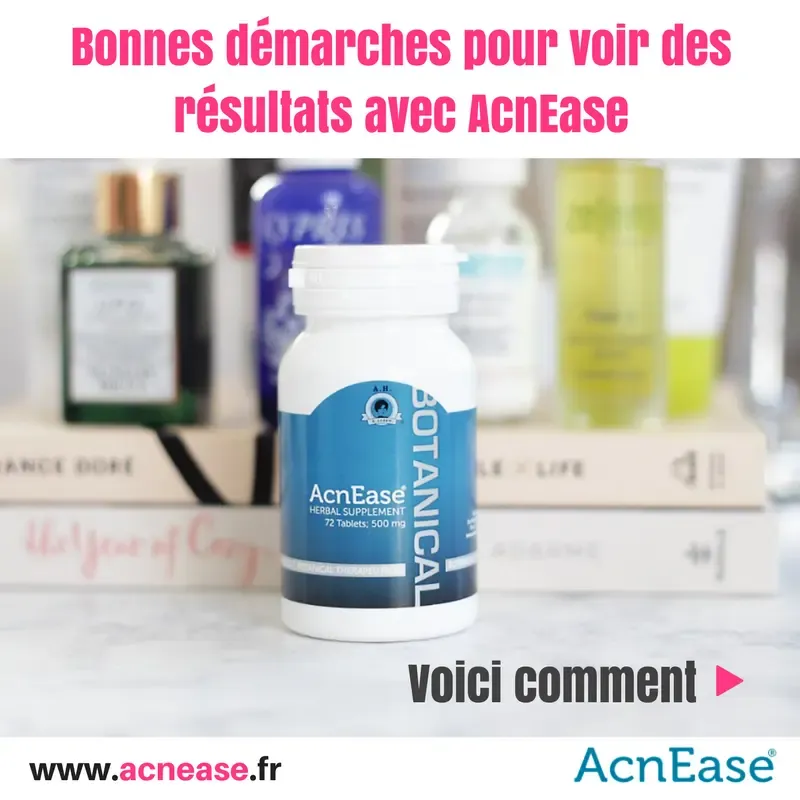 AcnEase: LE guide à garder à l’esprit pendant votre traitement pour voir des résulats