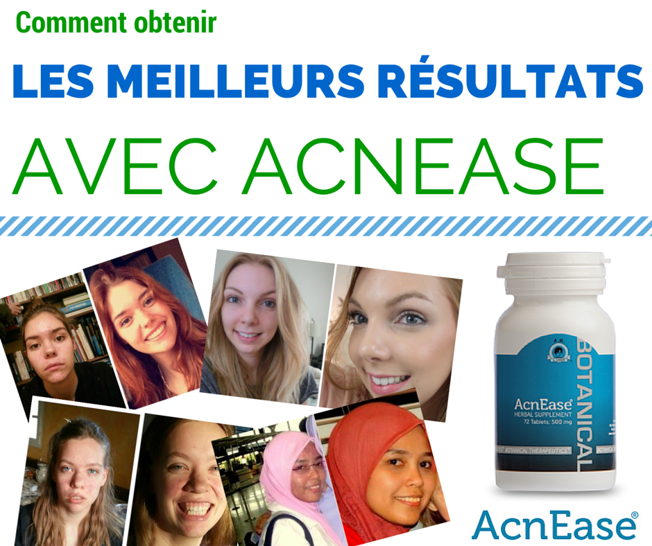 Comment obtenir les meilleurs résultats avec AcnEase?