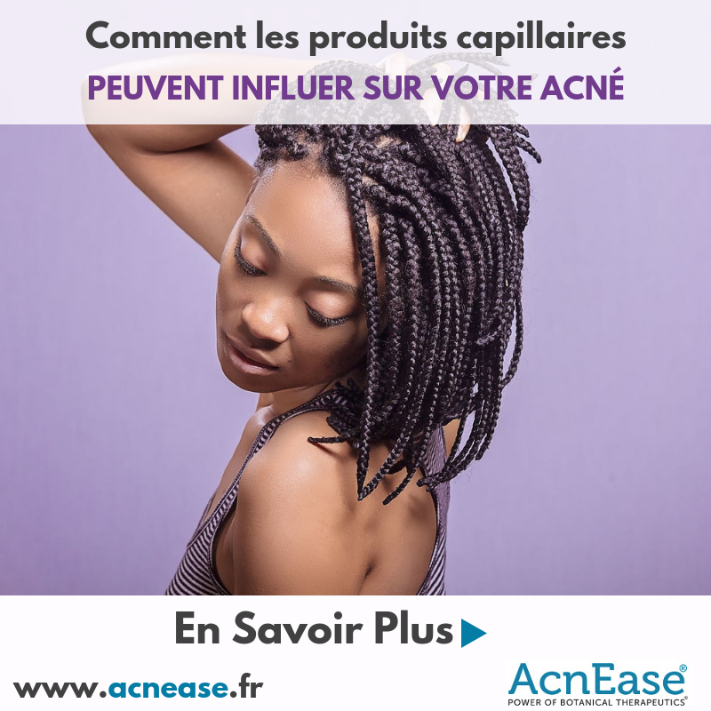 Comment les produits capillaires peuvent influer sur votre acné