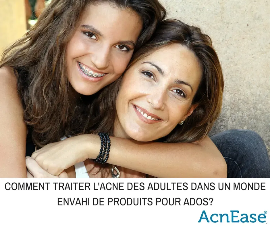Comment traiter l’acné des adultes dans un monde envahi de produits pour ados?