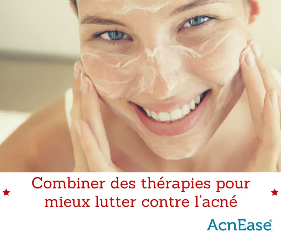 Pourquoi la combinaison de thérapies est la meilleure méthode pour lutter contre l’acné