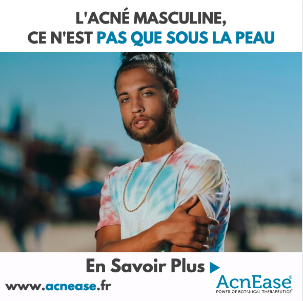 L'acné hormonale masculine, ce n'est pas que sous la peau !