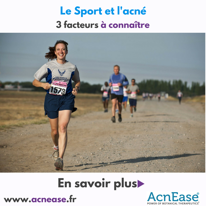 Le Sport et l'acné: 3 facteurs à connaître