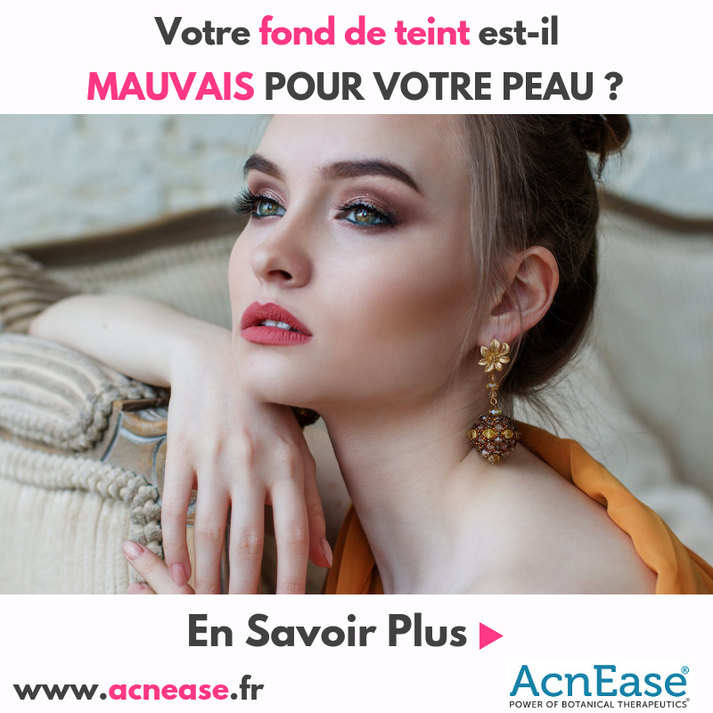 Votre fond de teint est-il mauvais pour votre peau?